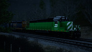Burlington Northern SD40-2 (Blank and Numbered Variants)