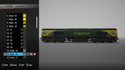 Class 66 in Freightliner Power Haul livery July 2021 