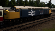 40145 "East lancashire Railway" in BR Large Logo livery