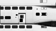 Bombardier BiLevel Coach/Cab Car Template