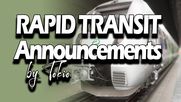 Announcements Rapid Transit - S2