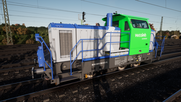Vossloh G6 skin with  green,blue and grey