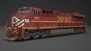 Norfolk Southern ES44AC Heritage Unit #8104 in Lehigh Valley RR Livery