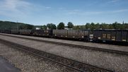 CSX Grey Coal Hoppers 