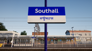 Southall, but the signage is bilingual