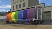 CN Rainbow Cylindrical Hopper