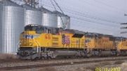 SS UP SD70ACE 8456 Raised Letter K5LLA