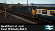 West Cornwall Local Class 52 Sub In