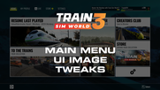 TSW 3 Main Menu UI Image Tweaks