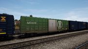 MD&W Green Cushion Service Boxcar