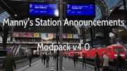 Manny's Station Announcements Mod Pack v4.0 - Hauptstrecke Hamburg-Lübeck Final