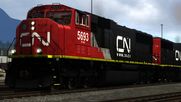 Canadian National SD75I Repaint