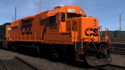 CSX GP38 no.9666 'Pumpkin' (SPG GP38-2 Livery)
